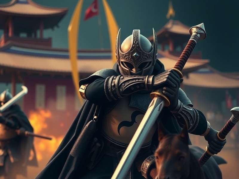 Desi Mace Vanguard combat scene